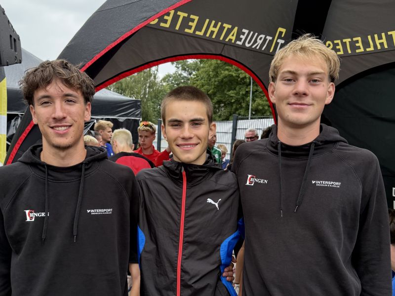 3x1000m-Staffel StG USC Mainz/LC Bingen belegt bei DM U20 Platz 6